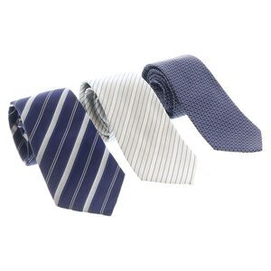 Emporio Armani Multicolor Assorted 100% Silk Tie Collection-Set of 3